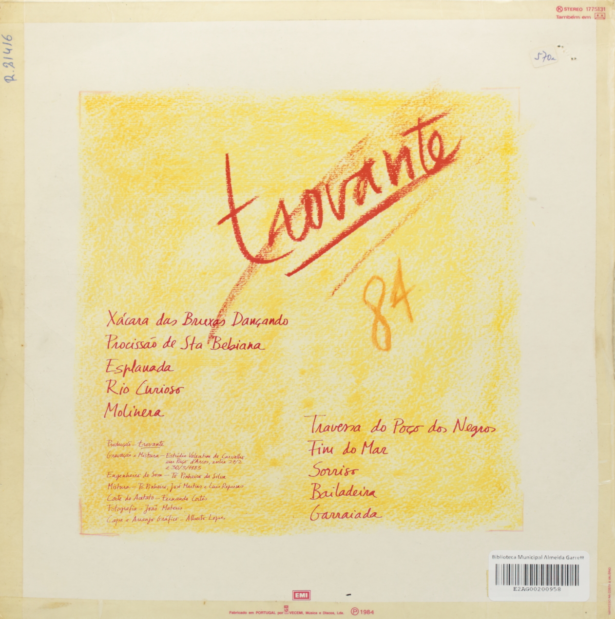 Trovante 84