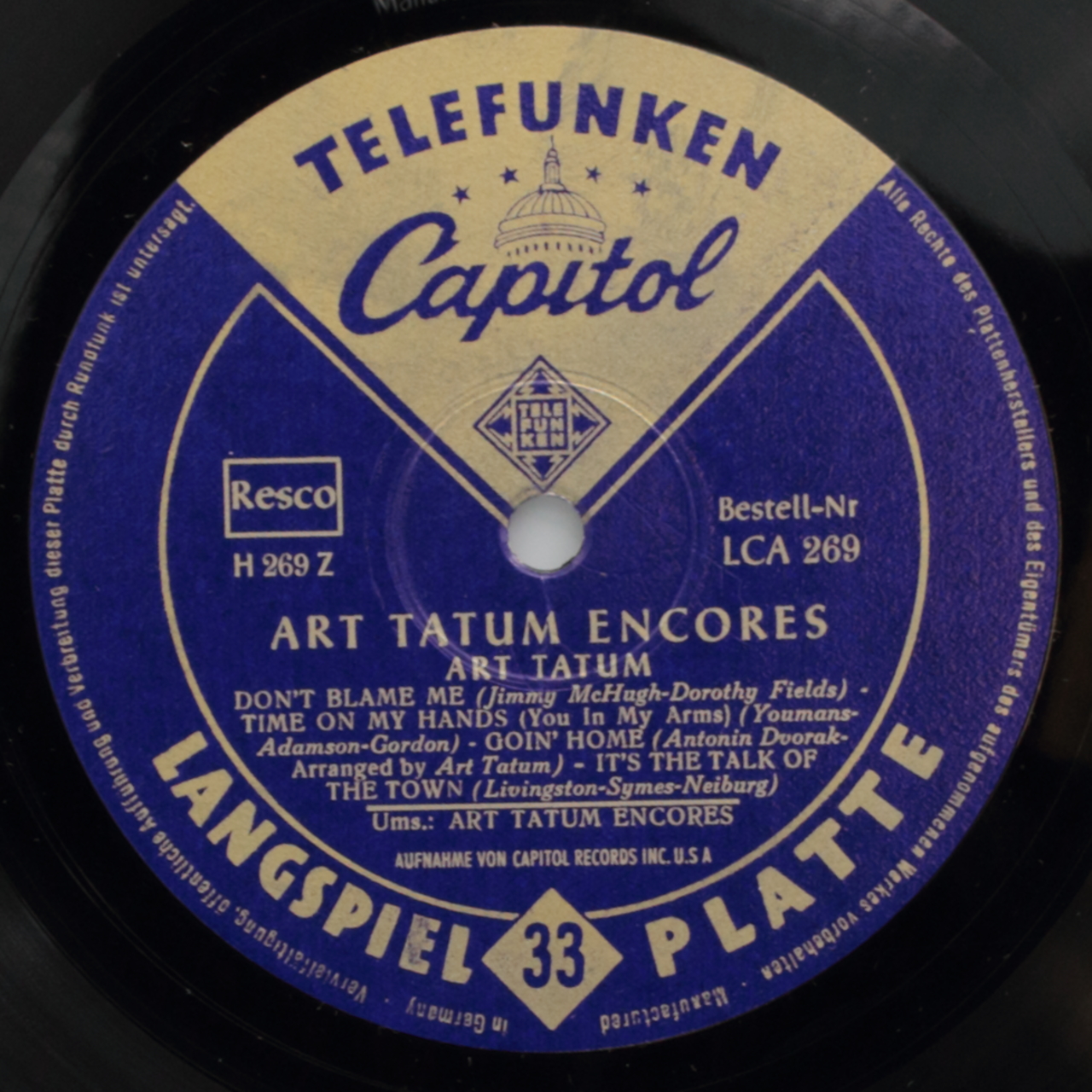 Art Tatum Encores