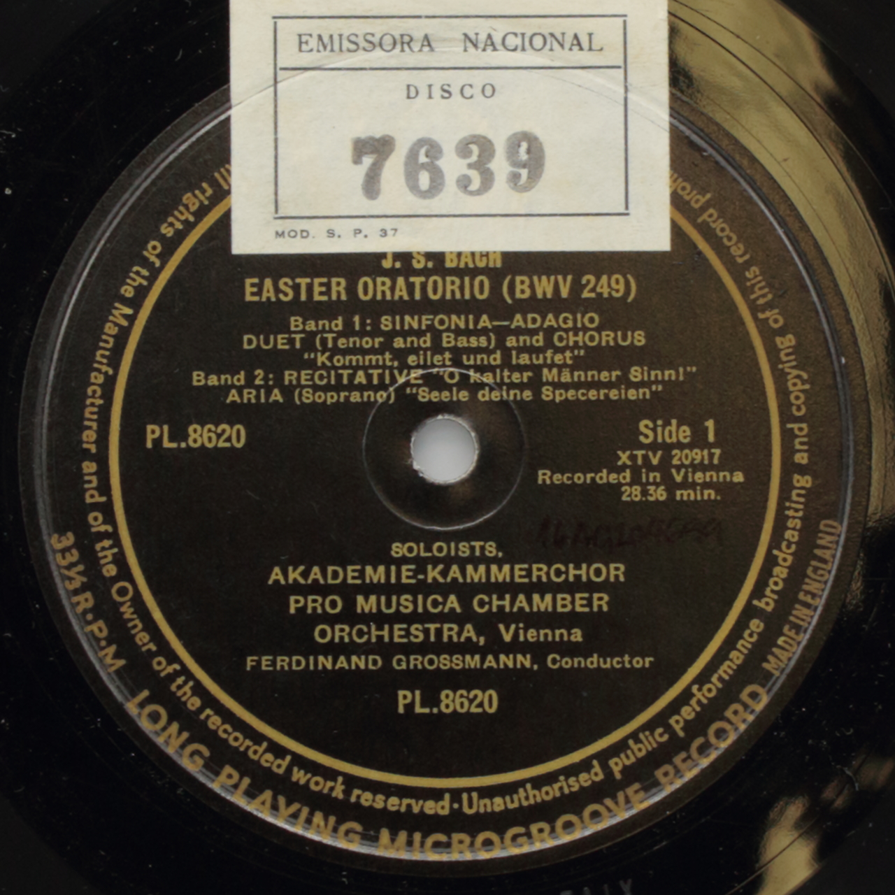 Bach: Easter Oratorio