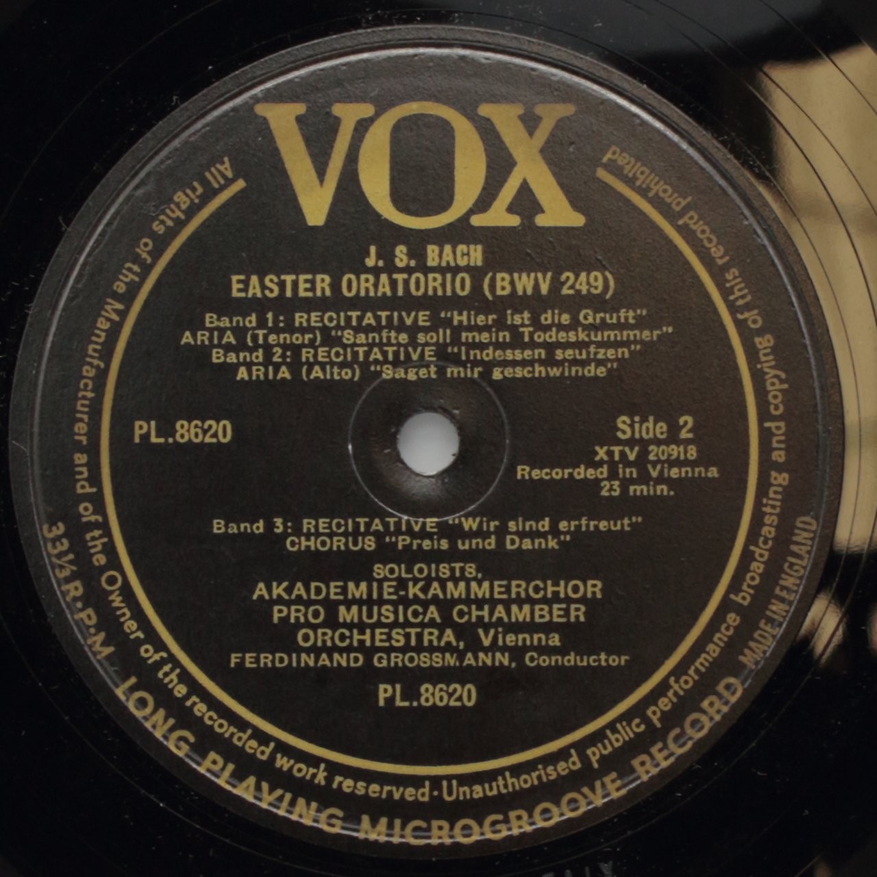Bach: Easter Oratorio