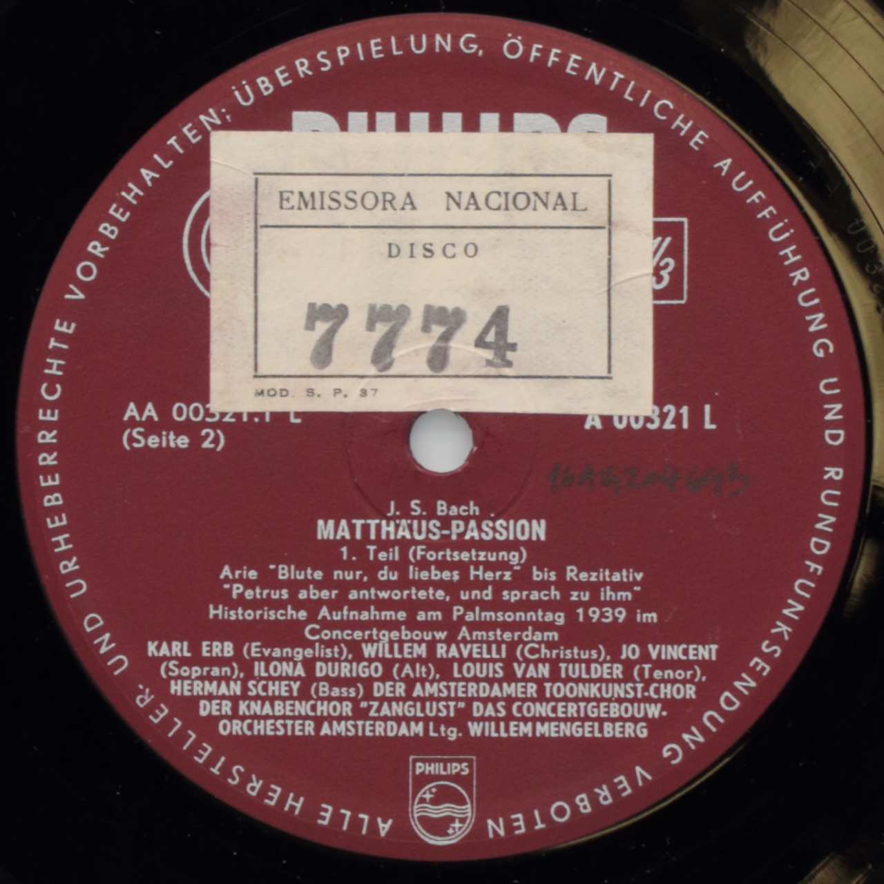Bach: Matthäus-Passion