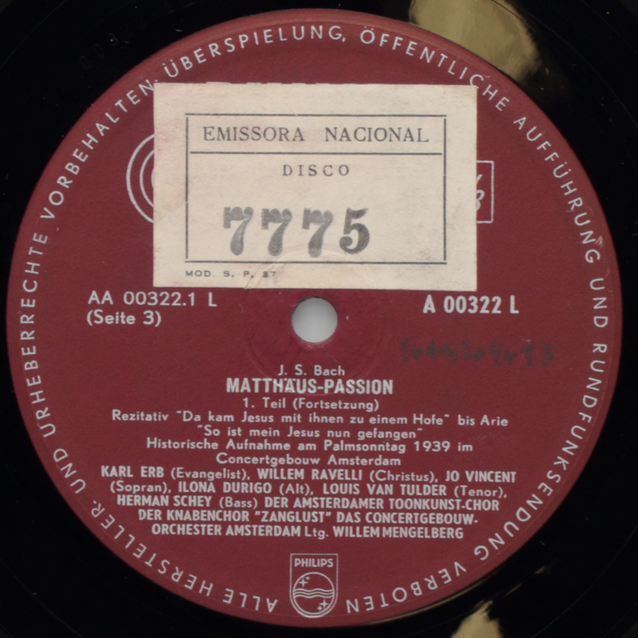 Bach: Matthäus-Passion