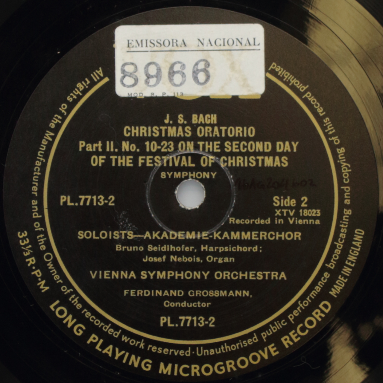 Bach: Christmas Oratorio