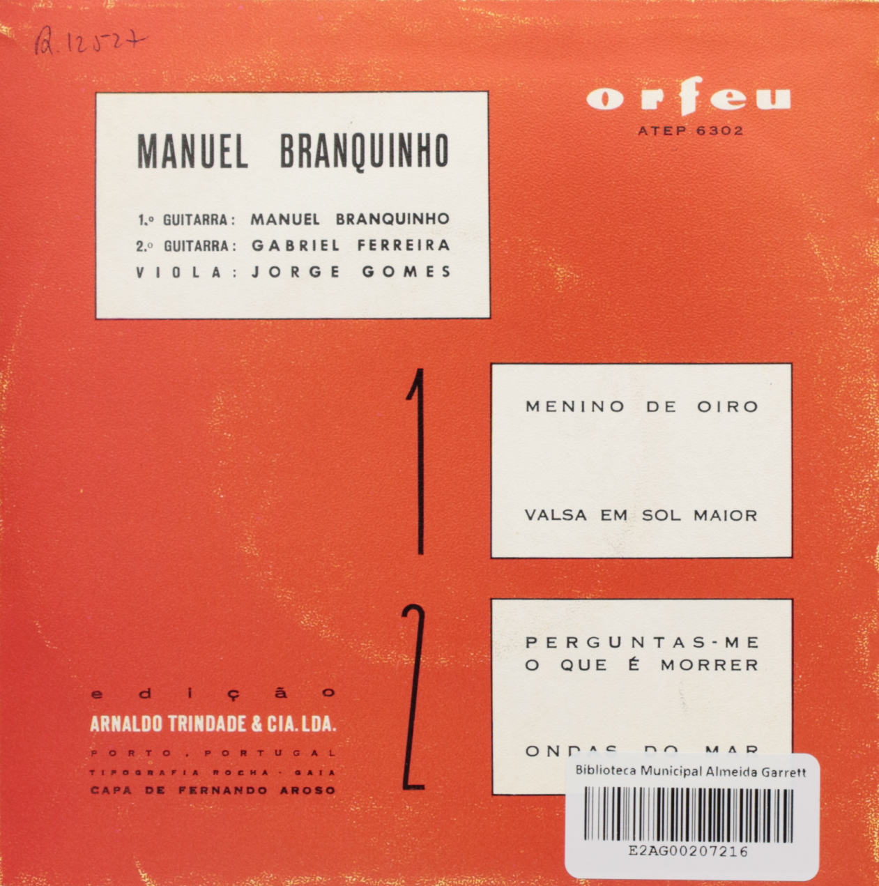 Manuel Branquinho canta fados de Coimbra