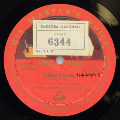 Bach: Goldberg Variations