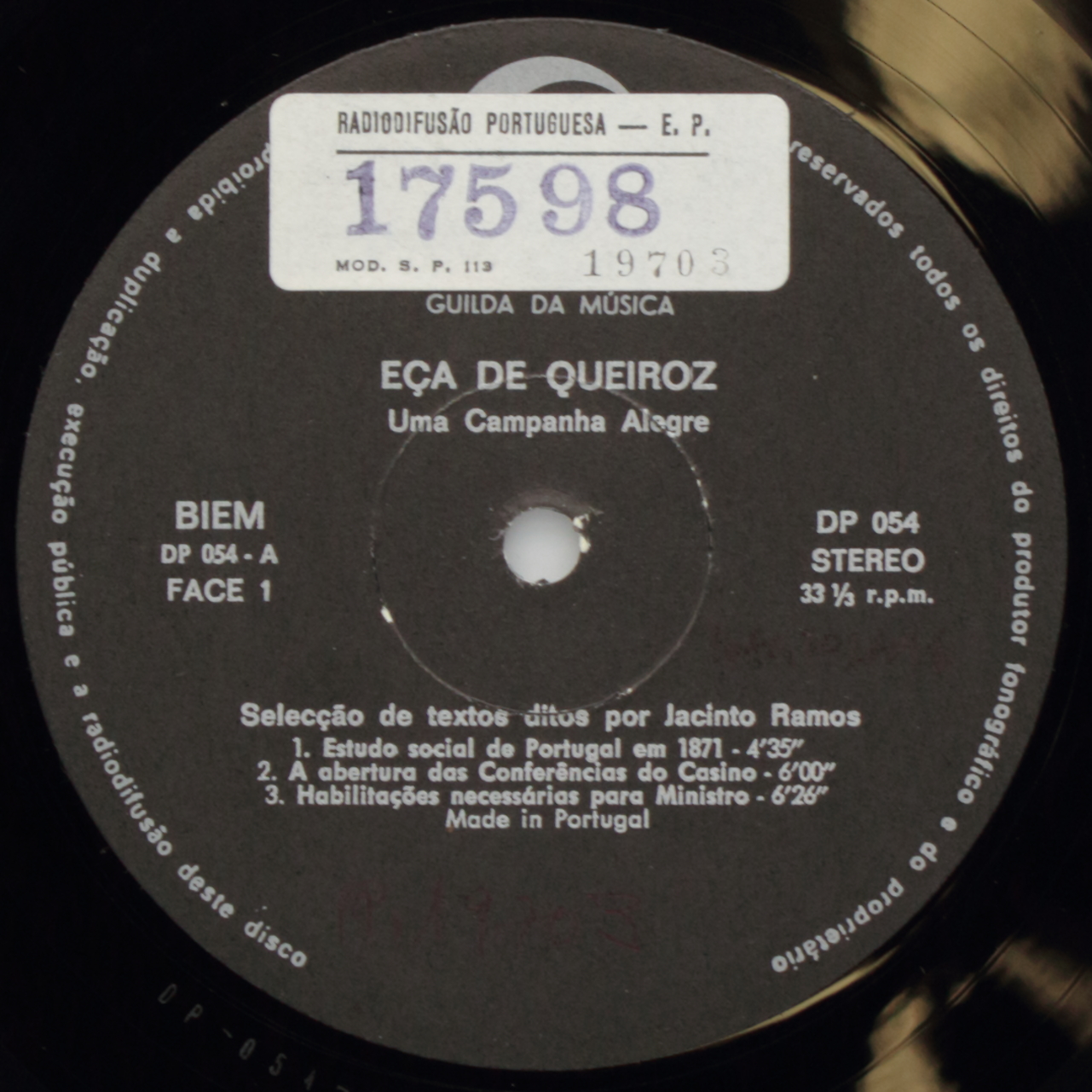 Eça de Queirós: Uma campanha alegre