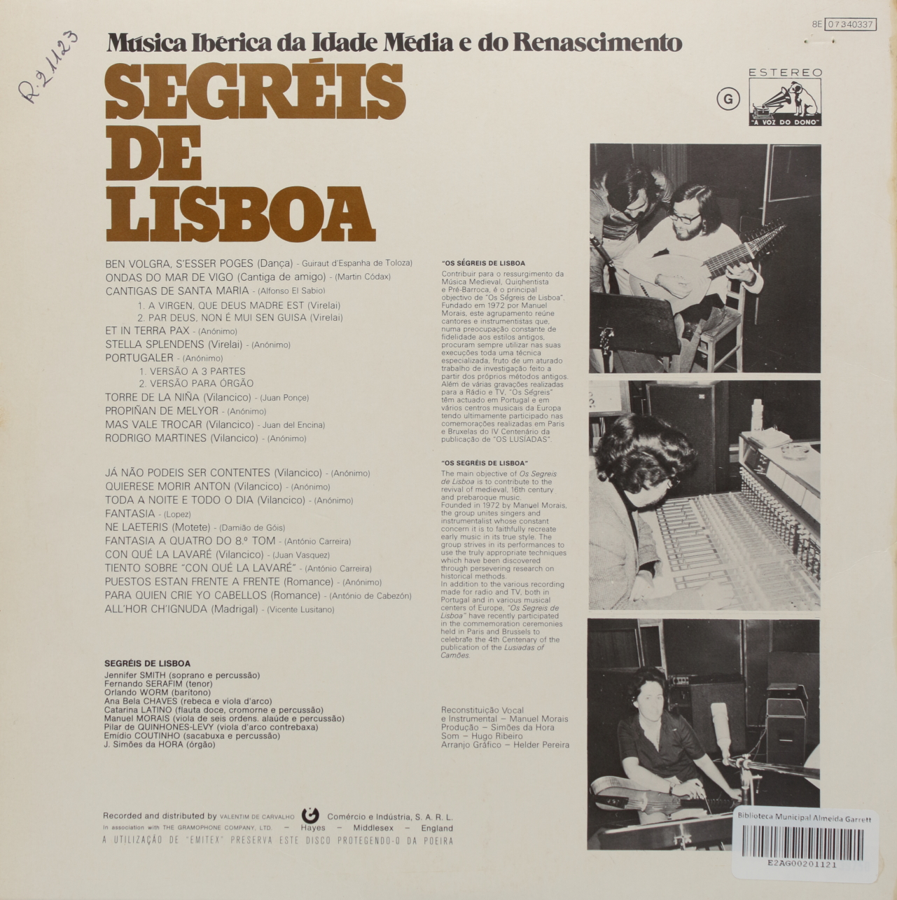 Música Ibérica da Idade Média e do Renascimento
