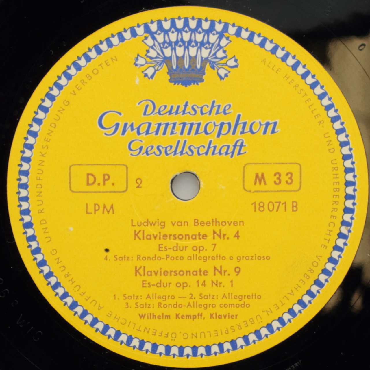Beethoven: Klaviersonaten Nr. 4 Es-dur op. 7 und Nr. 9 E-dur op. 14 Nr. 1