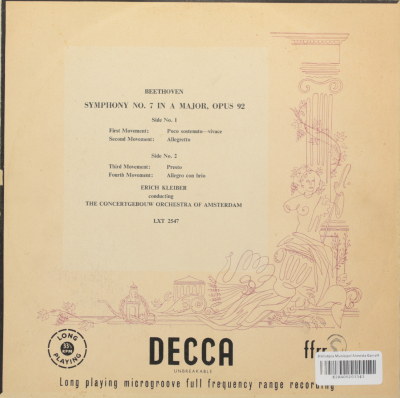 Beethoven: Symphony Nº 7 in A major, Opus 92