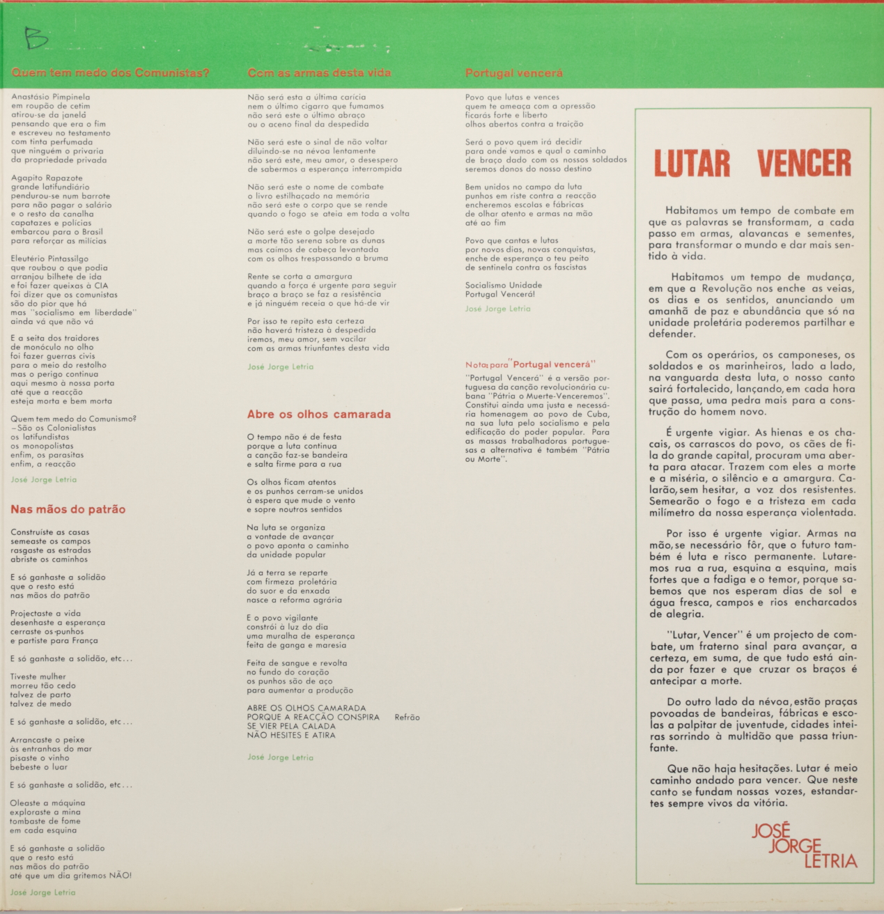 Lutar vencer