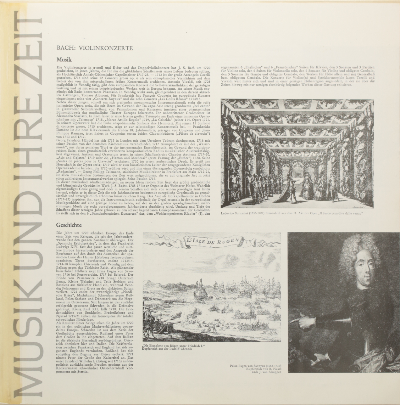 Bach: Violinkonzerte auf Originalinstrumenten