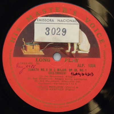 Beethoven: Violin Sonatas - Nº 6 in A major Op. 30, Nº 1; Nº 7 in C minor Op. 30, Nº 2