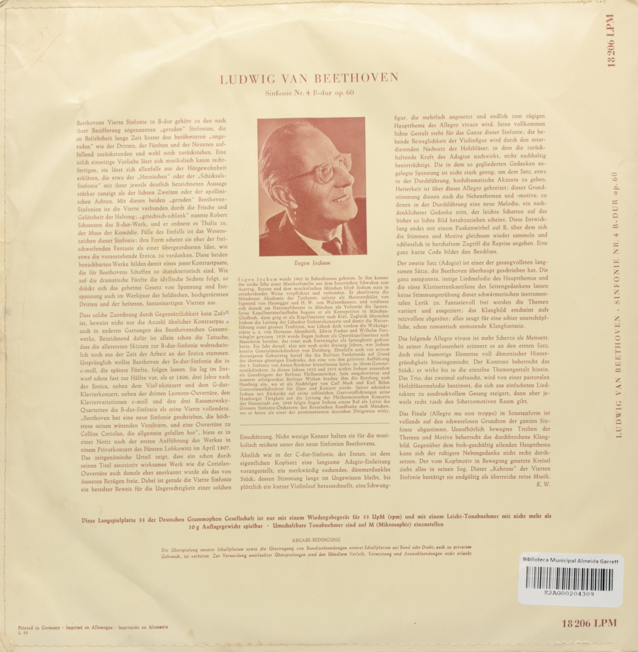 Beethoven: Sinfonie Nr. 4 B-dur op. 60