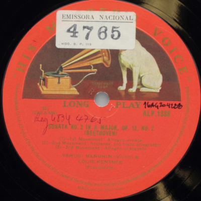 Beethoven: Violin Sonatas - Nº 2 in A major, Op. 12, Nº 2; Nº 4 in A minor, Op. 23