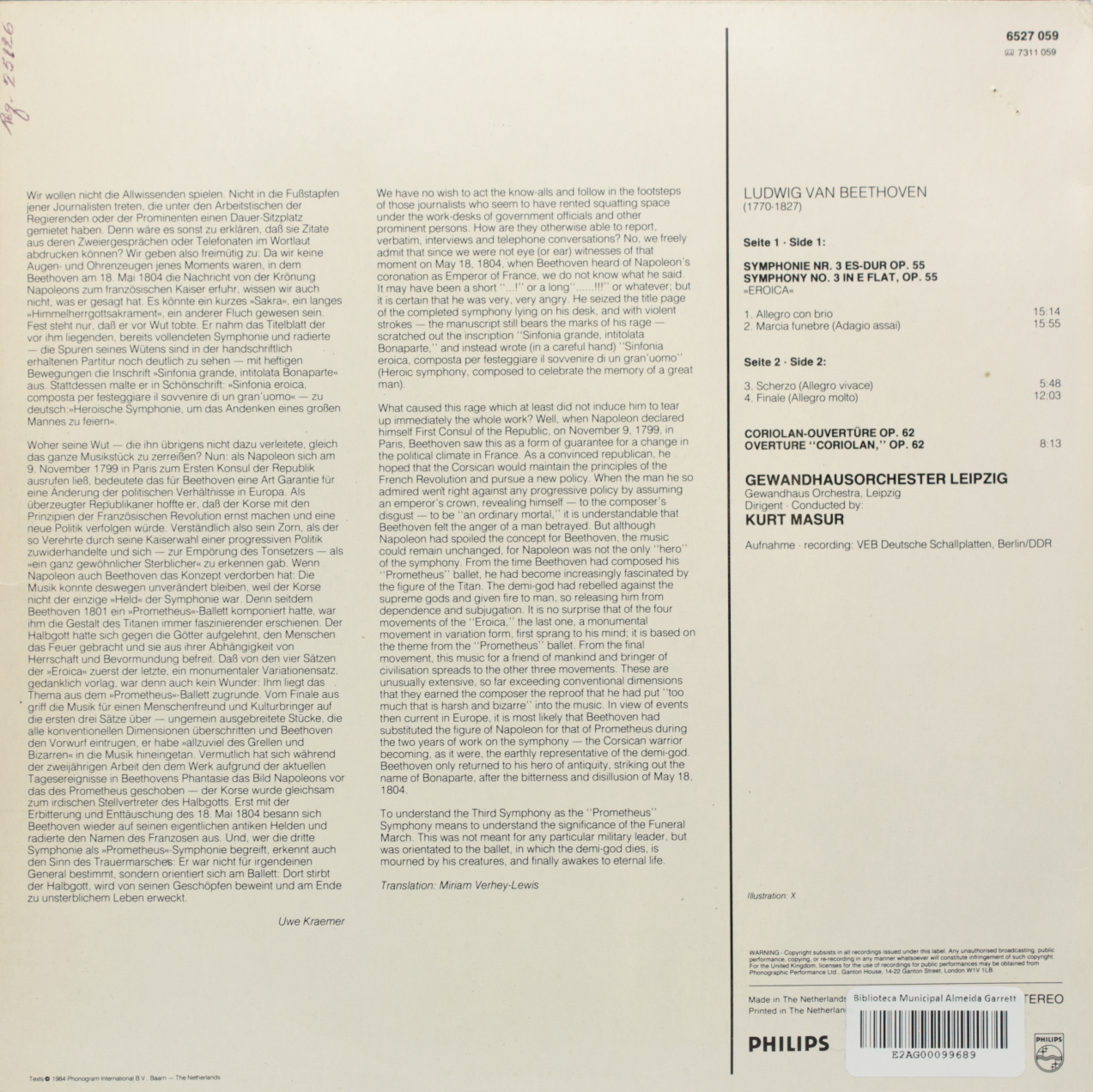 Beethoven: Symphony Nr. 3 «Eroica»