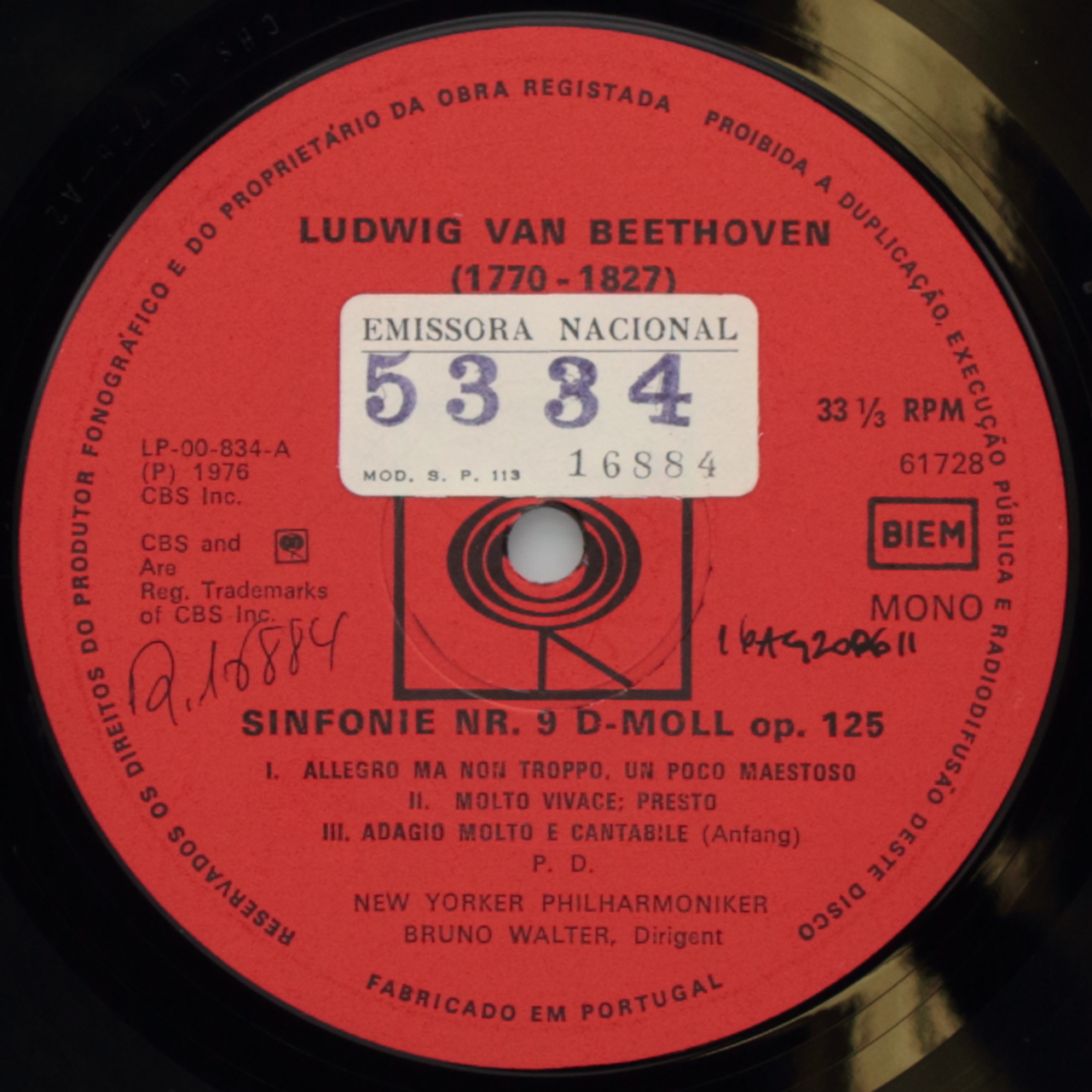 Beethoven: Sinfonie Nr. 9 d-moll op. 125