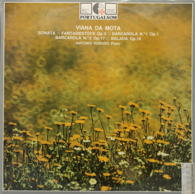 Vianna da Motta: Sonata; Fantasiestück Op. 2; Barcarola Nº 1 Op. 1; Barcarola Nº2 Op. 17; Balada 