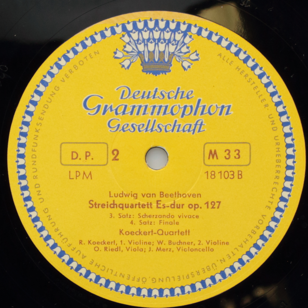 Beethoven: Streichquartett Es-dur op. 127