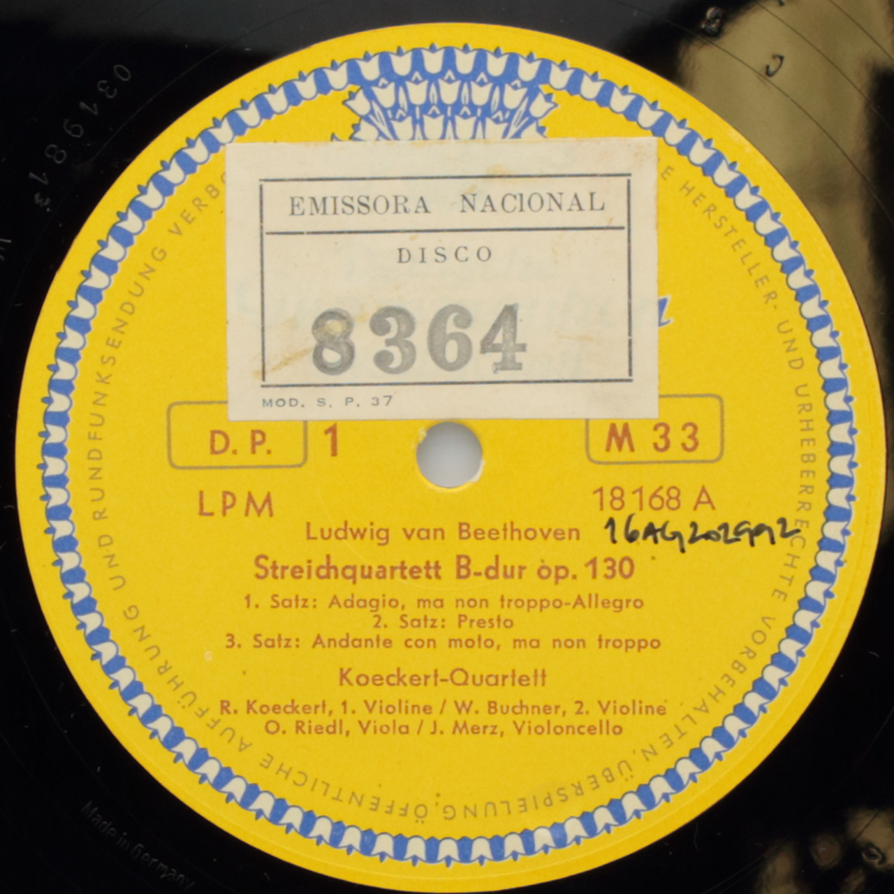 Beethoven: Streichquartett B-dur op. 130