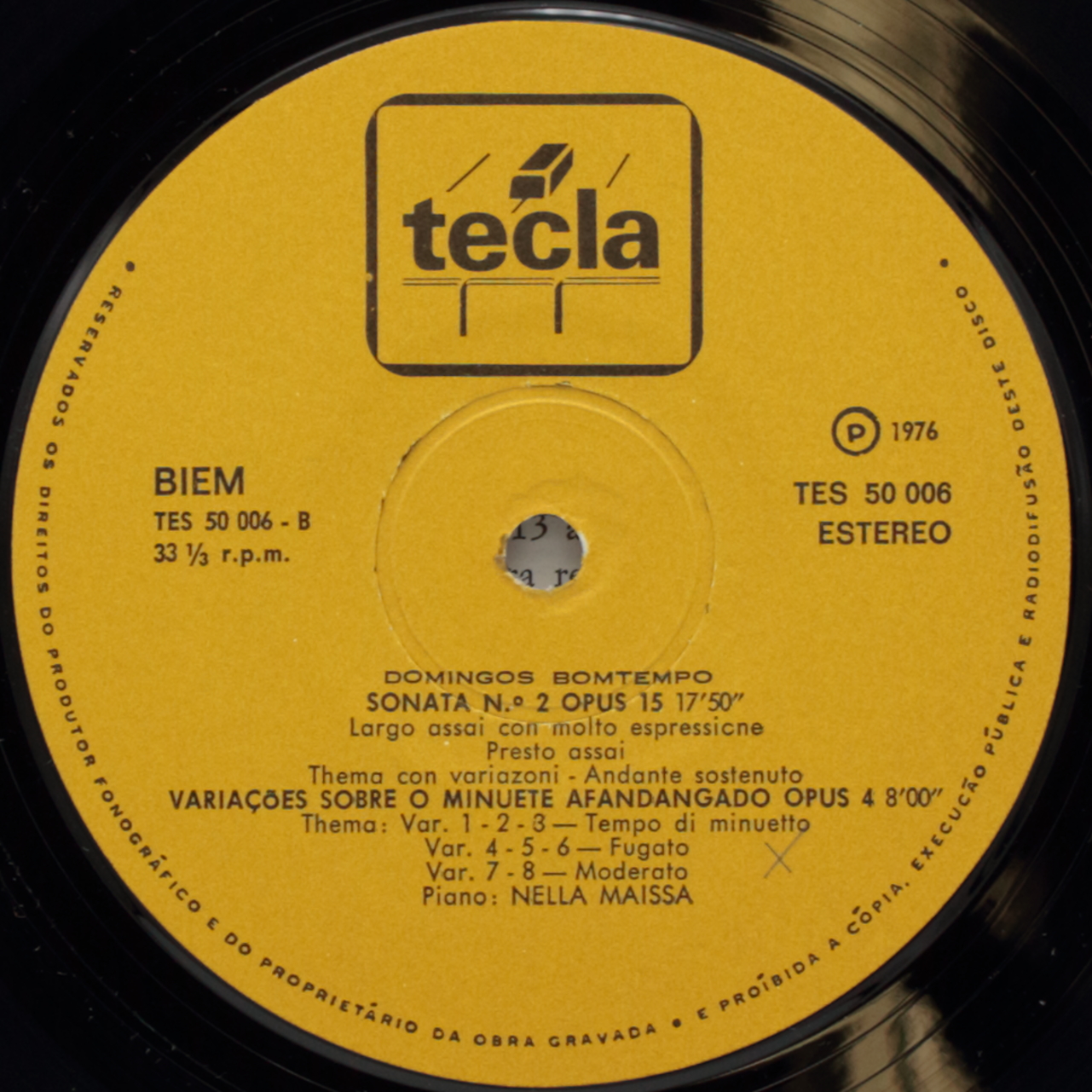Bomtempo: Sonata Nº 1 Op. 18; Sonata Nº 2 Op. 15; Sonata Nº 2 Op. 18; Variações sobre o minuete