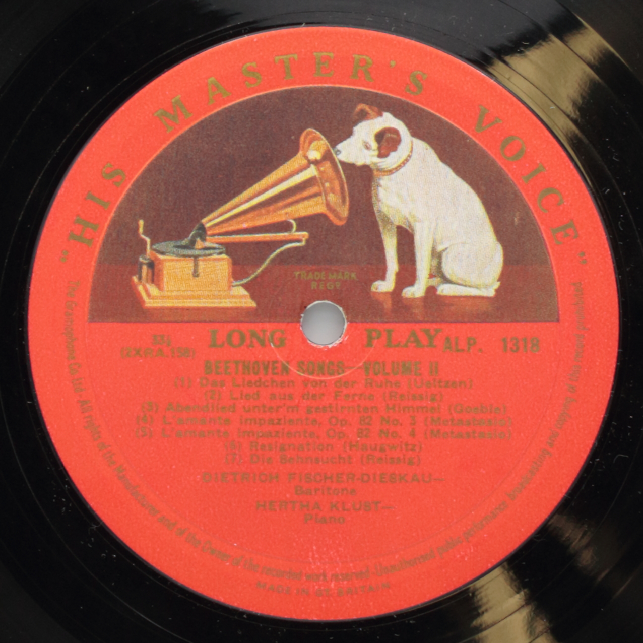 Beethoven: Songs - Volume II