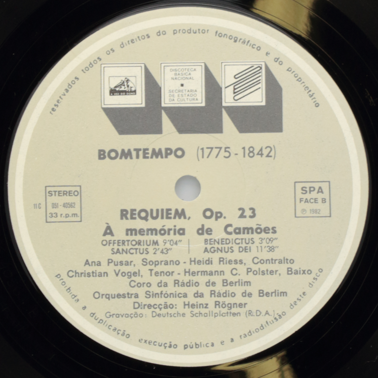 Bomtempo: Requiem, Op. 23 - À memória de Camões
