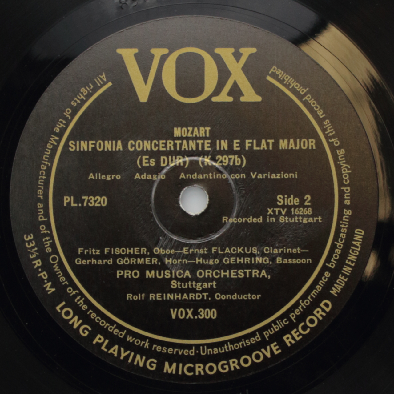 Mozart: Sinfonia Concertante in E Flat Major (K. 364); Sinfonia Concertante in E Flat Major (K. 297b
