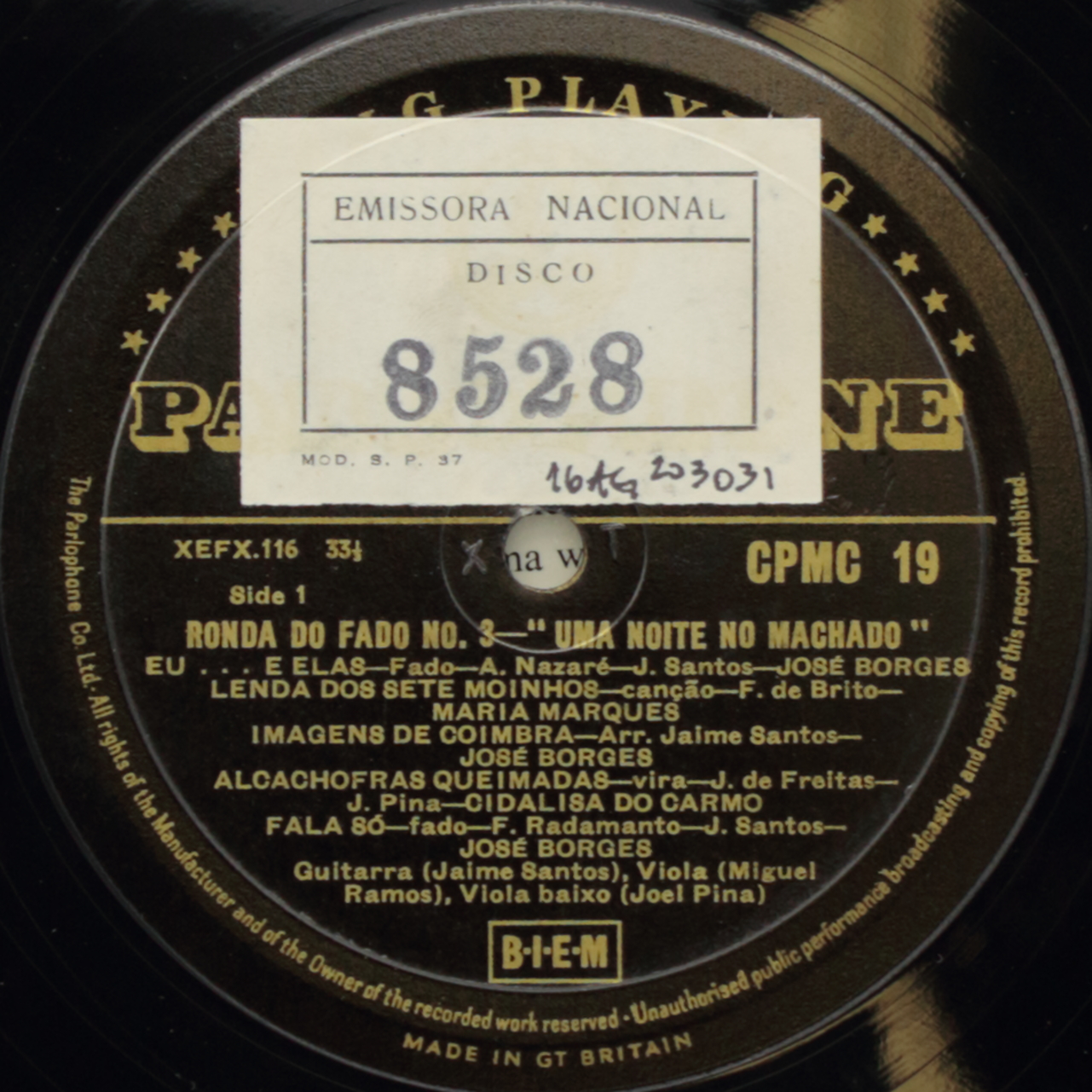 Ronda do Fado Nº 3: Uma noite no Machado