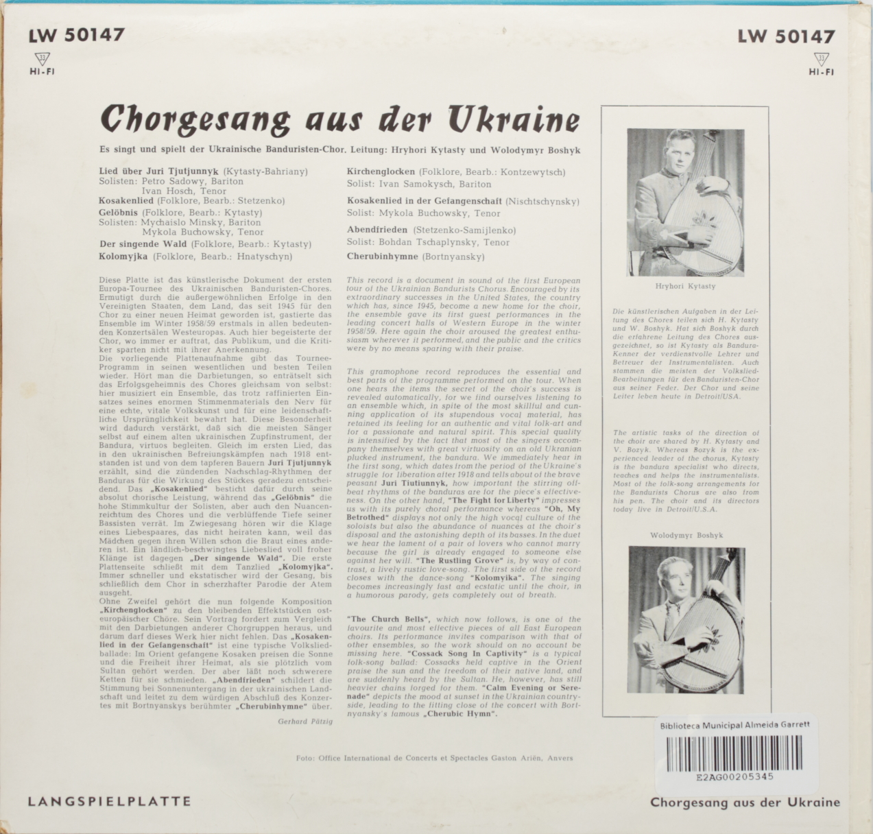 Chorgesang aus der Ukraine