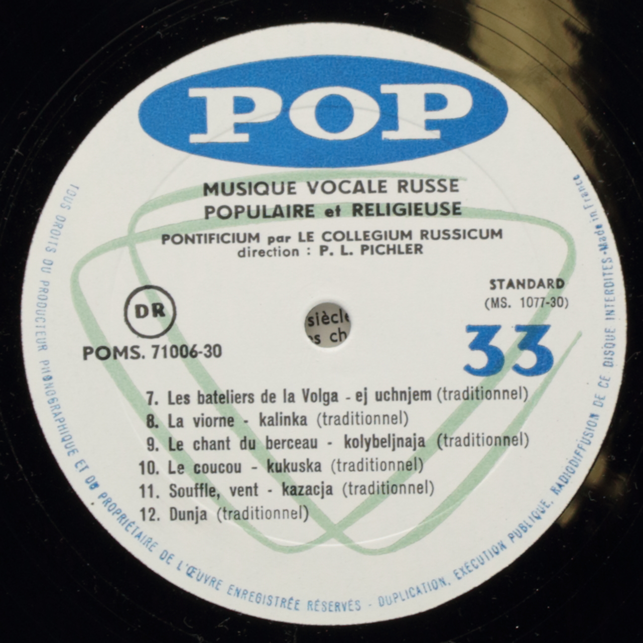 Musique vocale russe, Populaire et religieuse