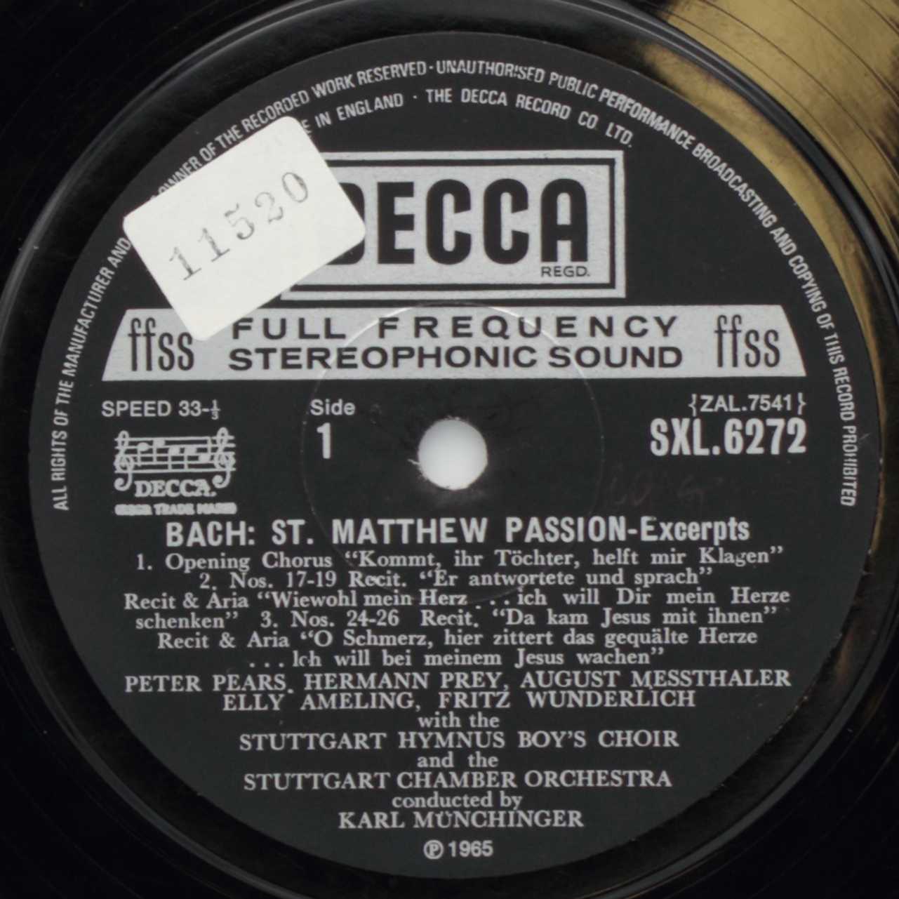 Bach: St. Matthew Passion - Excerpts
