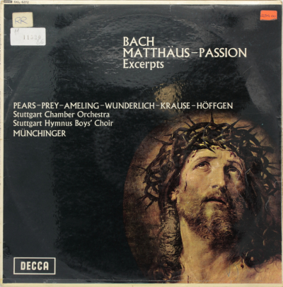 Bach: St. Matthew Passion - Excerpts