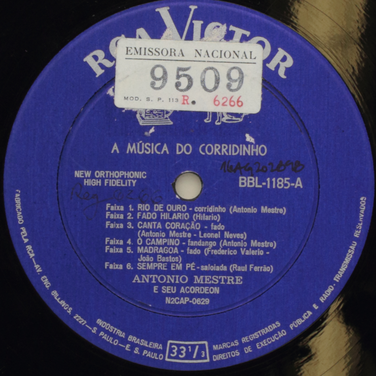 A música do corridinho