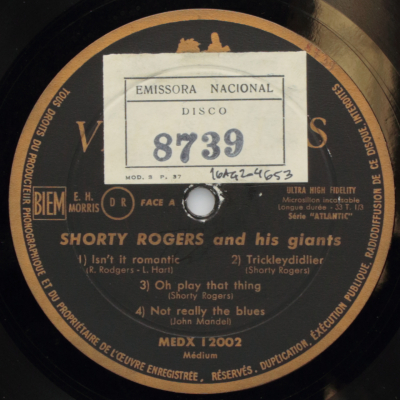 Shorty Rogers and His Giants