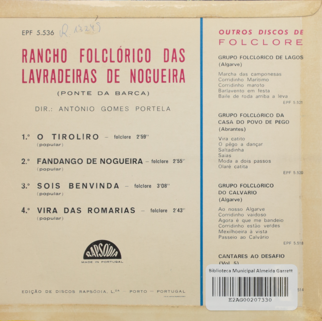 Rancho Folclórico das Lavradeiras de Nogueira