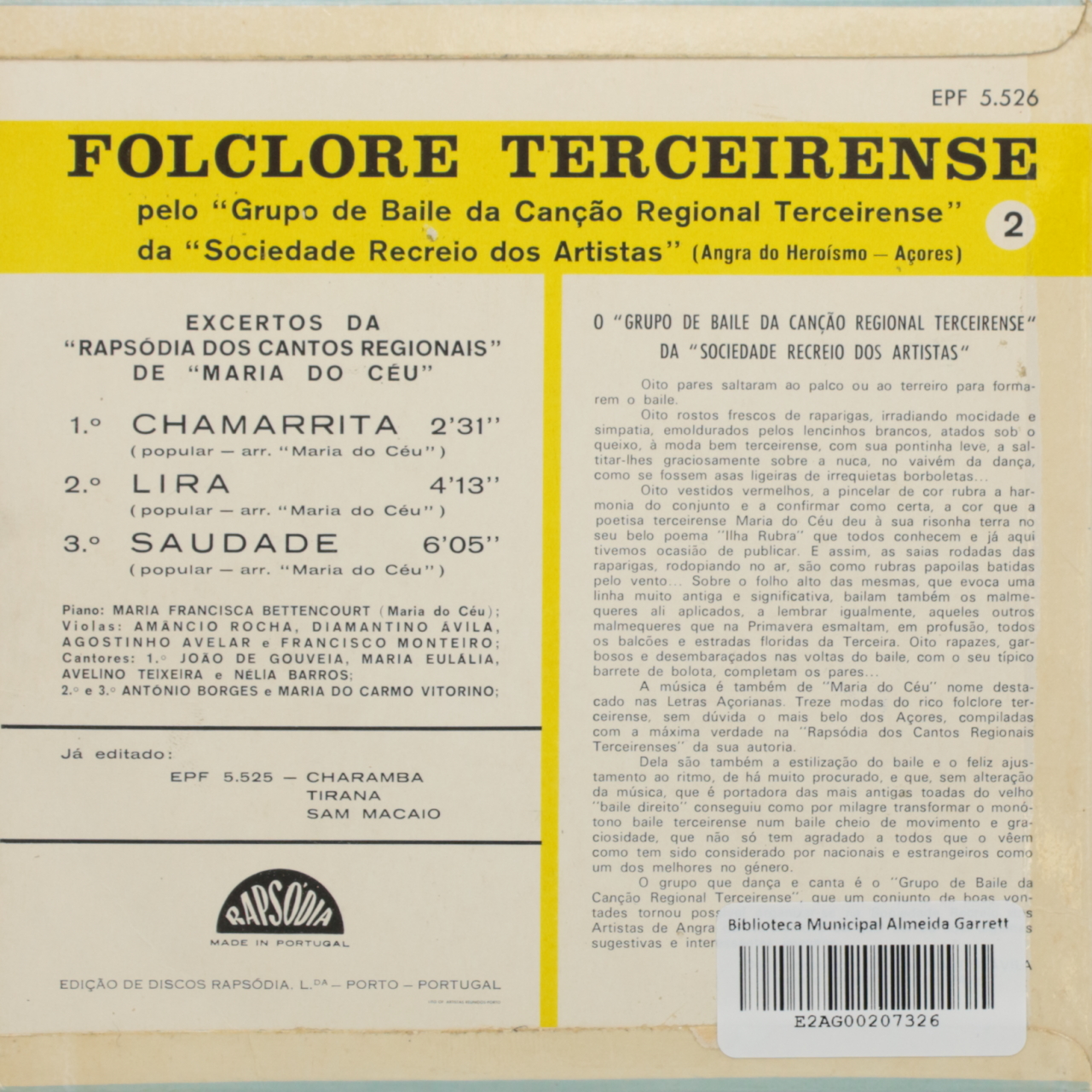 Folclore Terceirense (2)