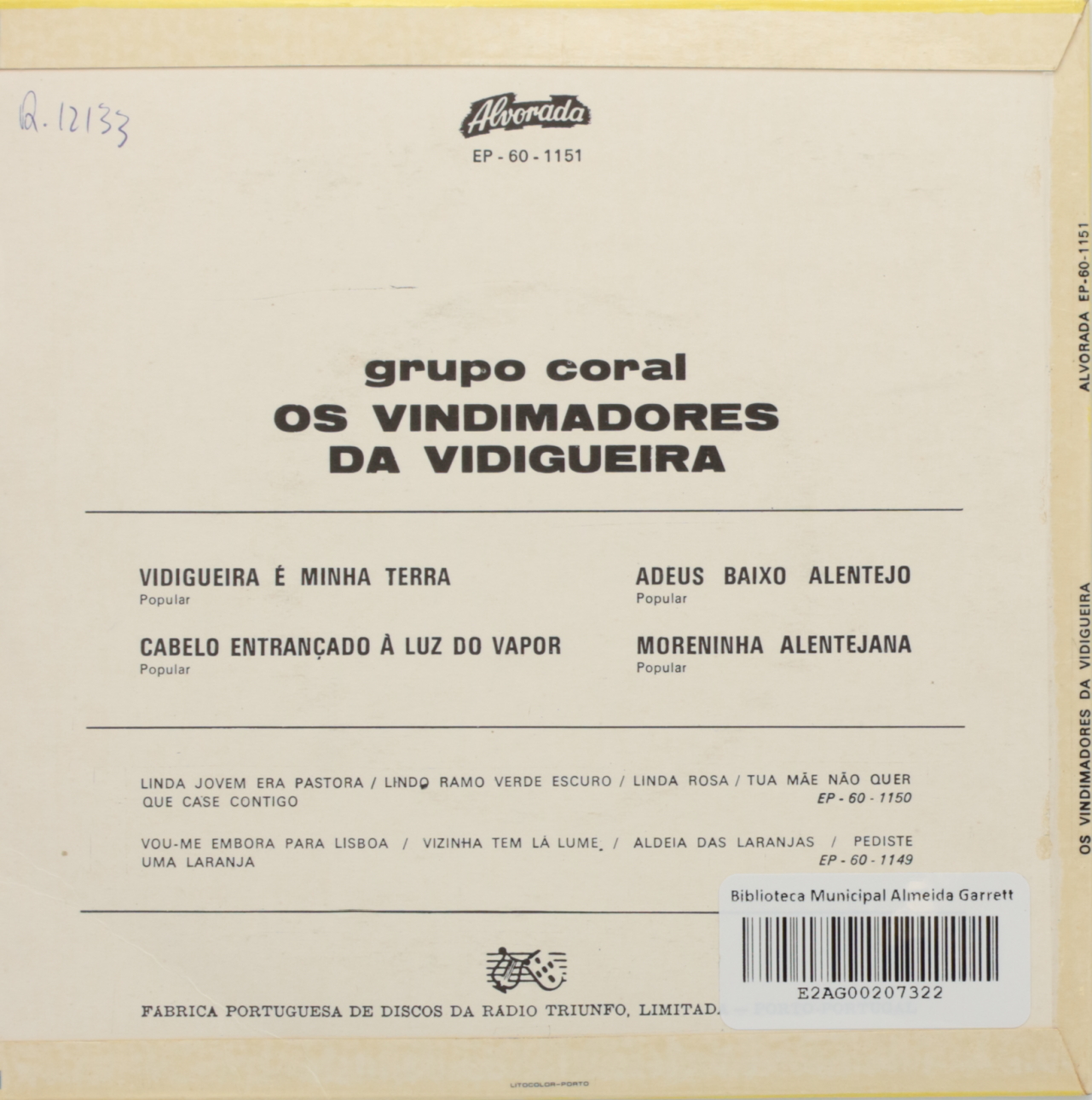 Grupo Coral Os Vindimadores da Vidigueira