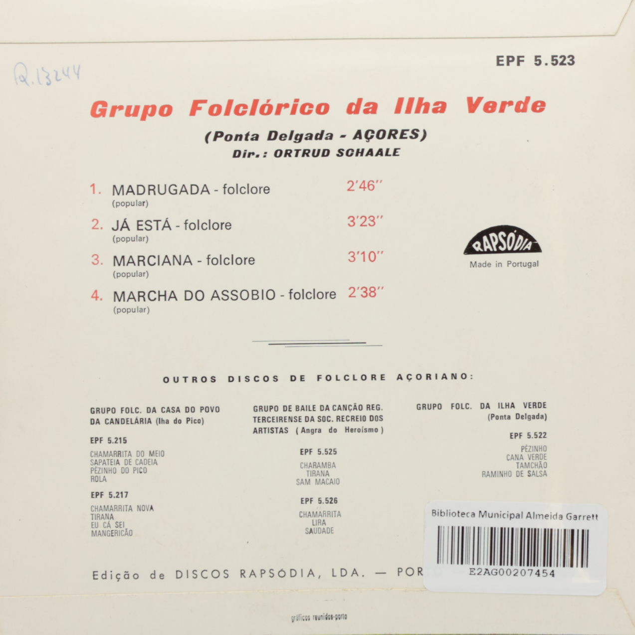 Grupo Folclórico da Ilha Verde