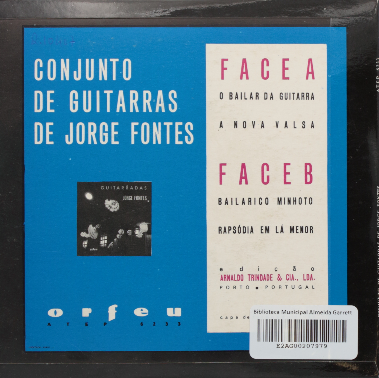 Jorge Fontes e o seu trio de guitarras