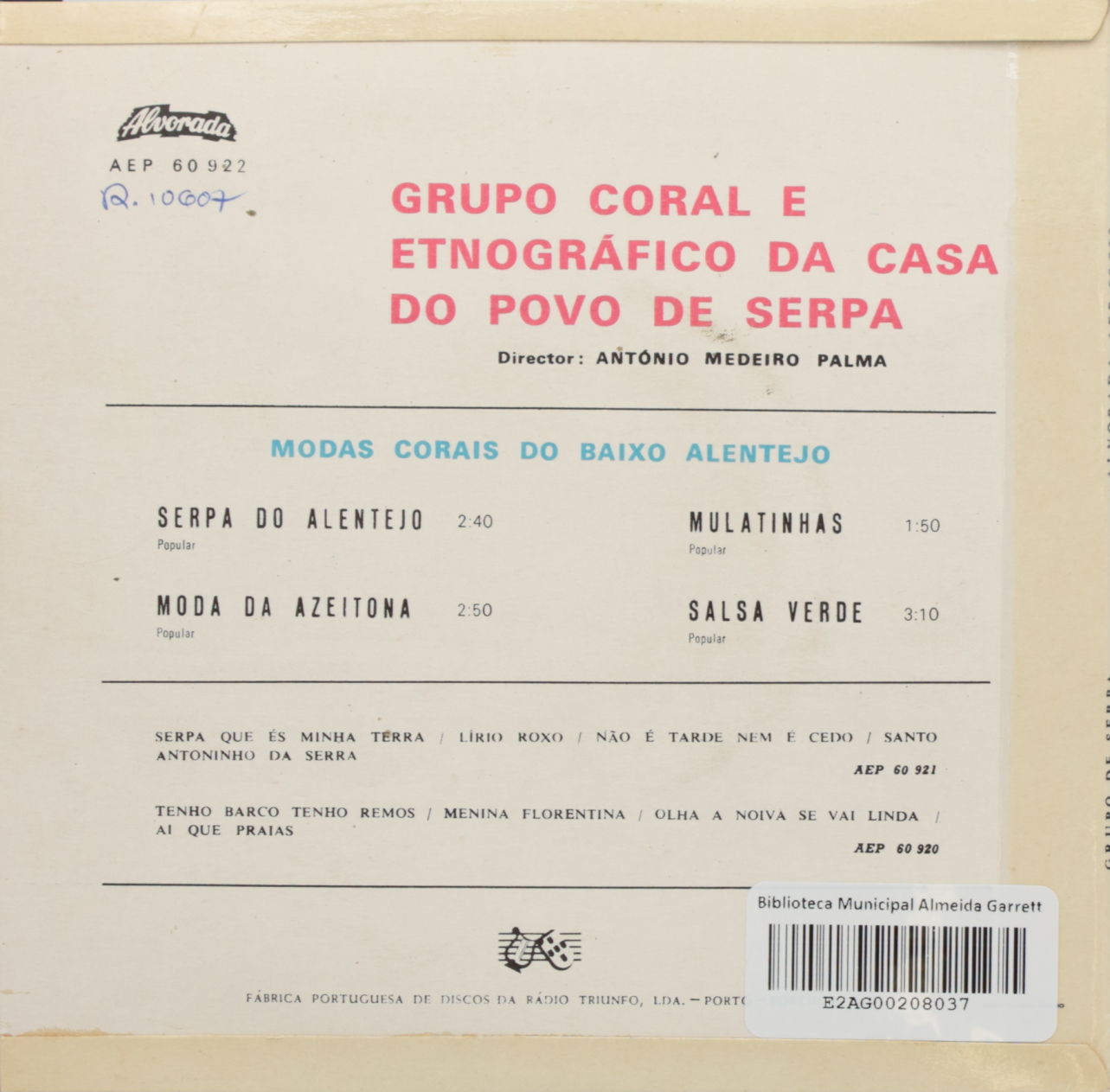 Grupo Coral e Etnográfico da Casa do Povo de Serpa