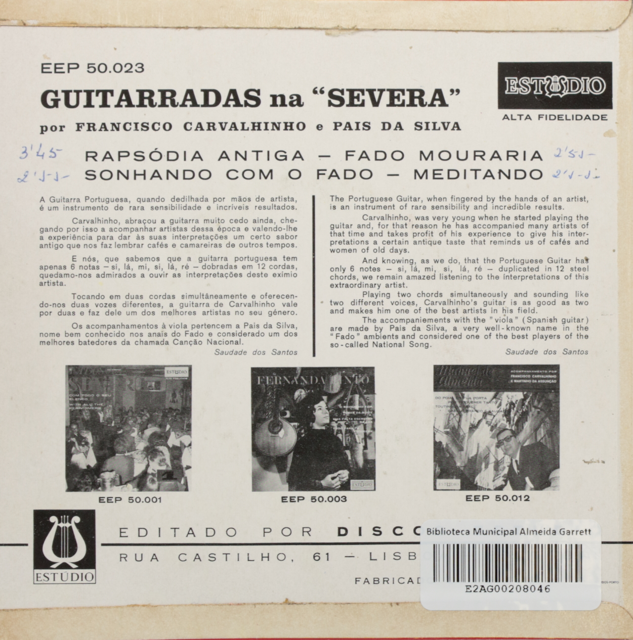 Guitarradas na Severa