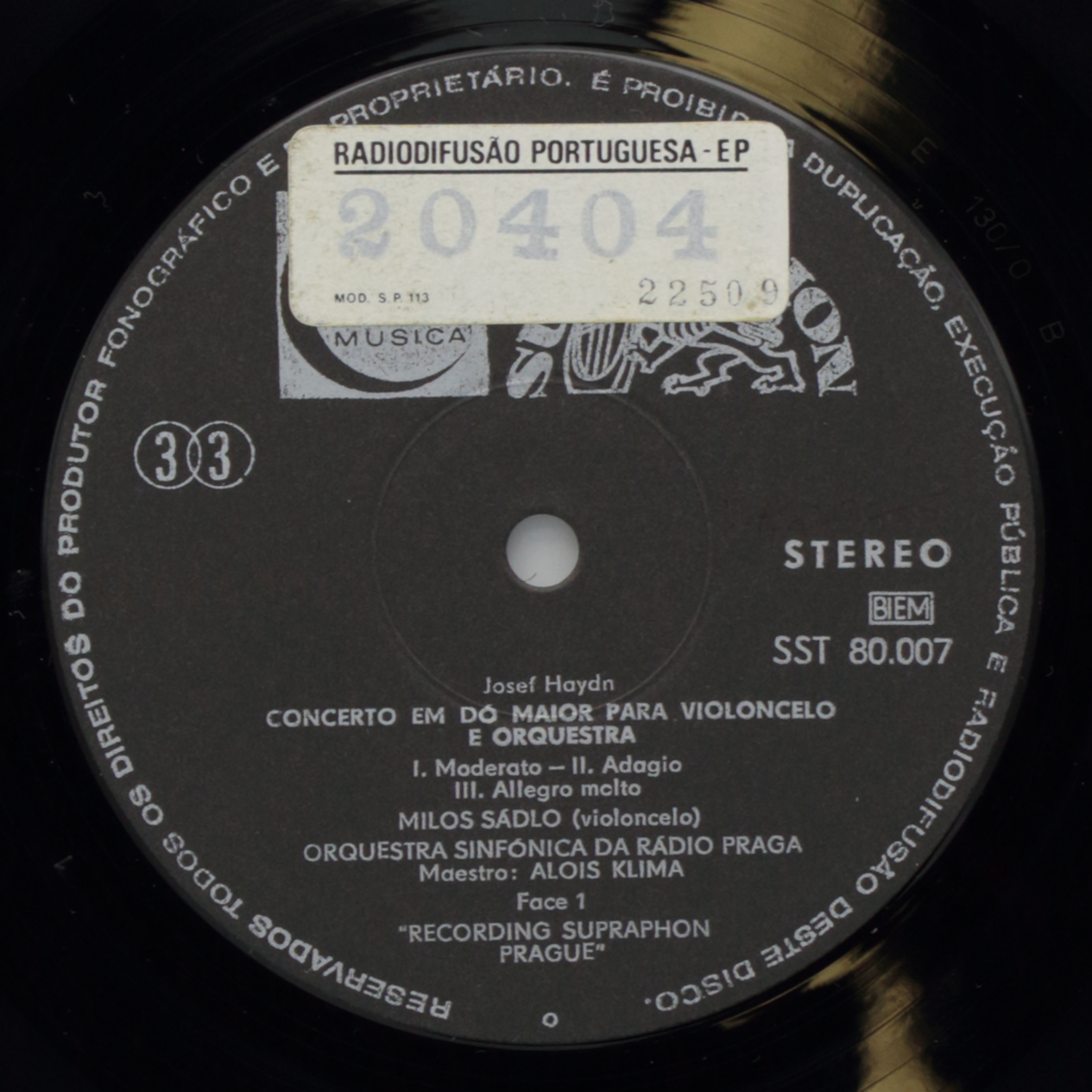 Haydn: Concerto in C major for Violoncello and Orchestra / Boccherini: Concerto in B flat major for 