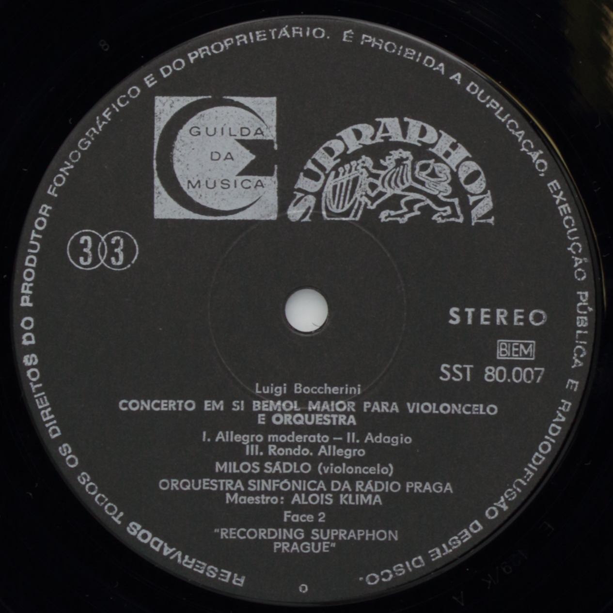 Haydn: Concerto in C major for Violoncello and Orchestra / Boccherini: Concerto in B flat major for 