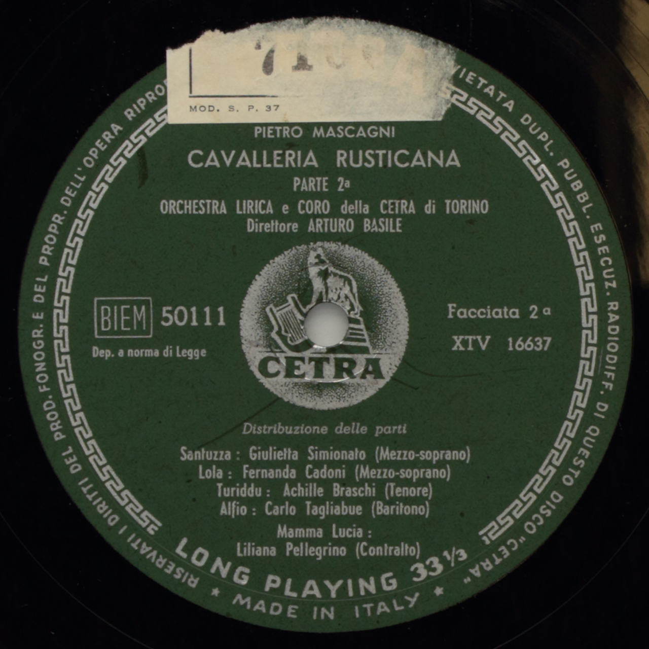 Mascagni: Cavalleria Rusticana