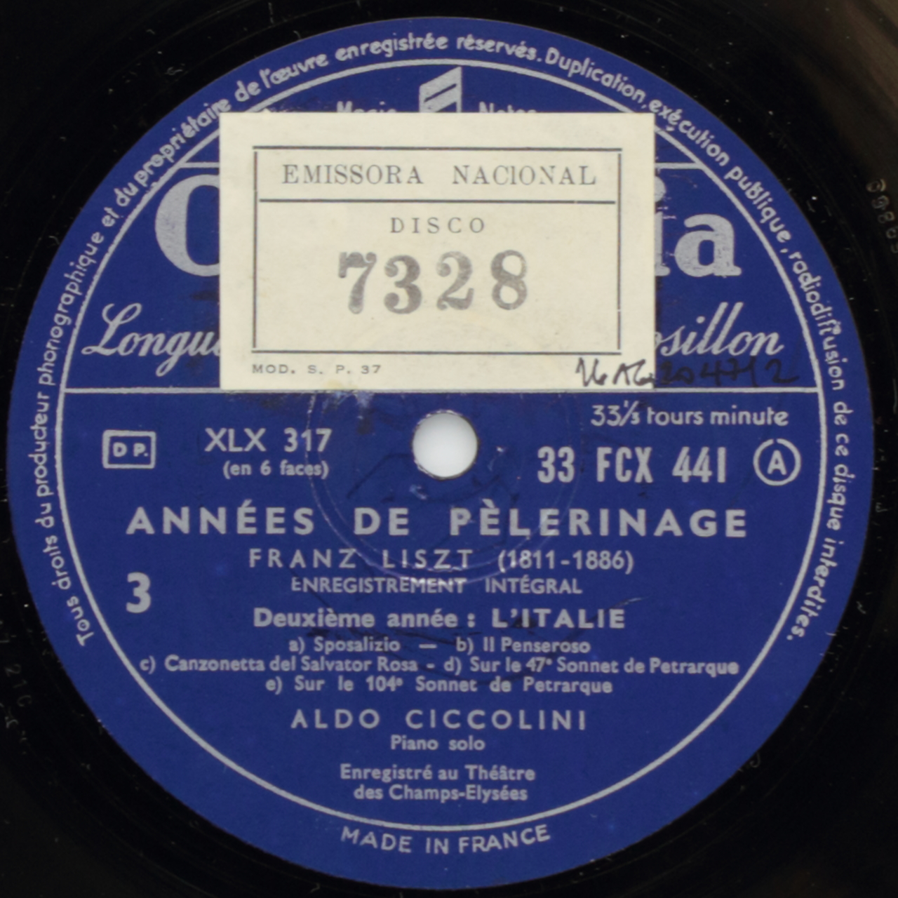 Liszt: Années de pèlerinage