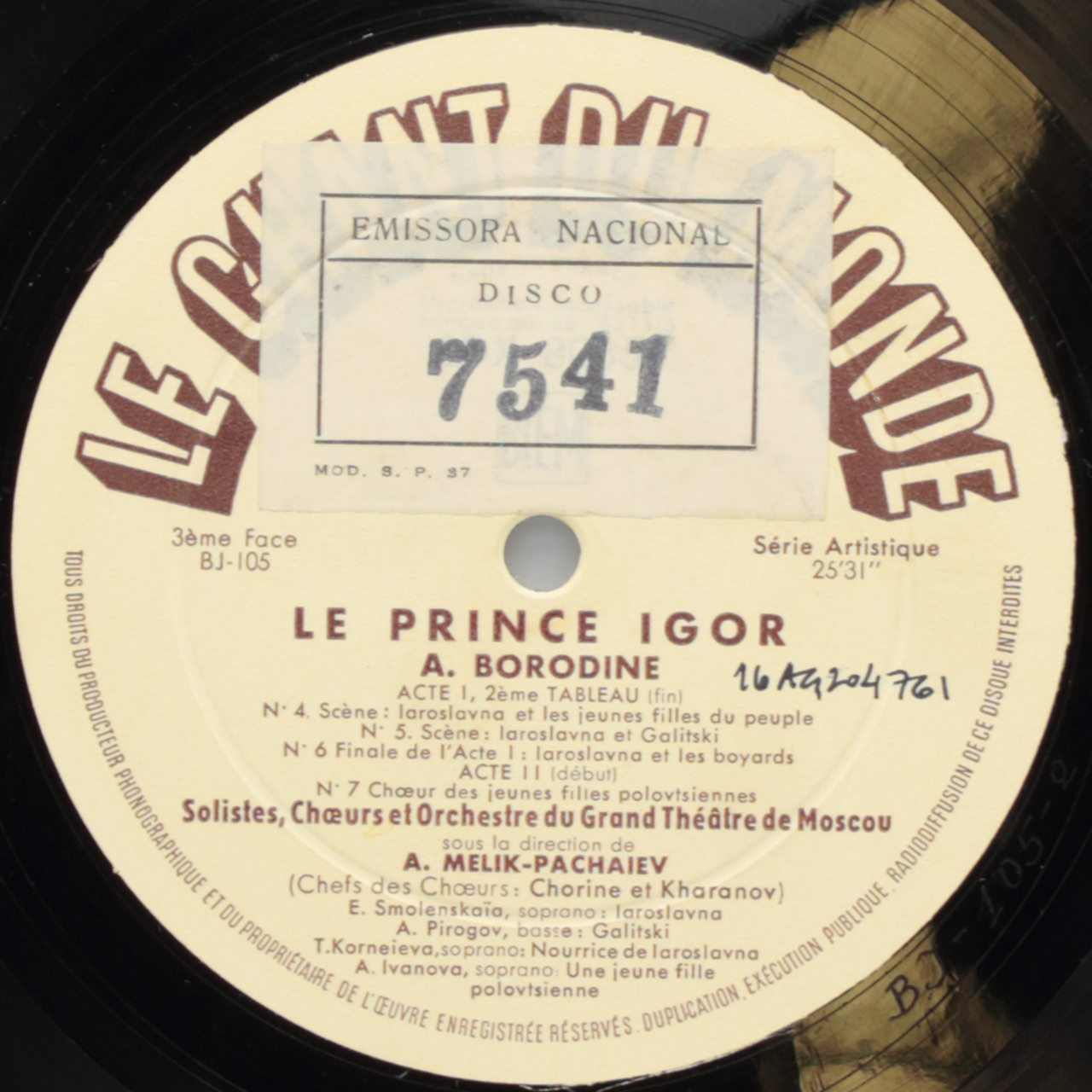 Borodin: Le Prince Igor