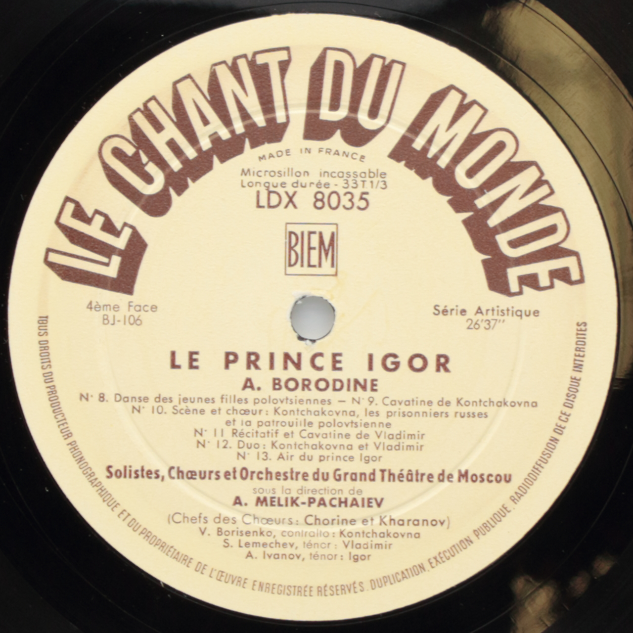 Borodin: Le Prince Igor