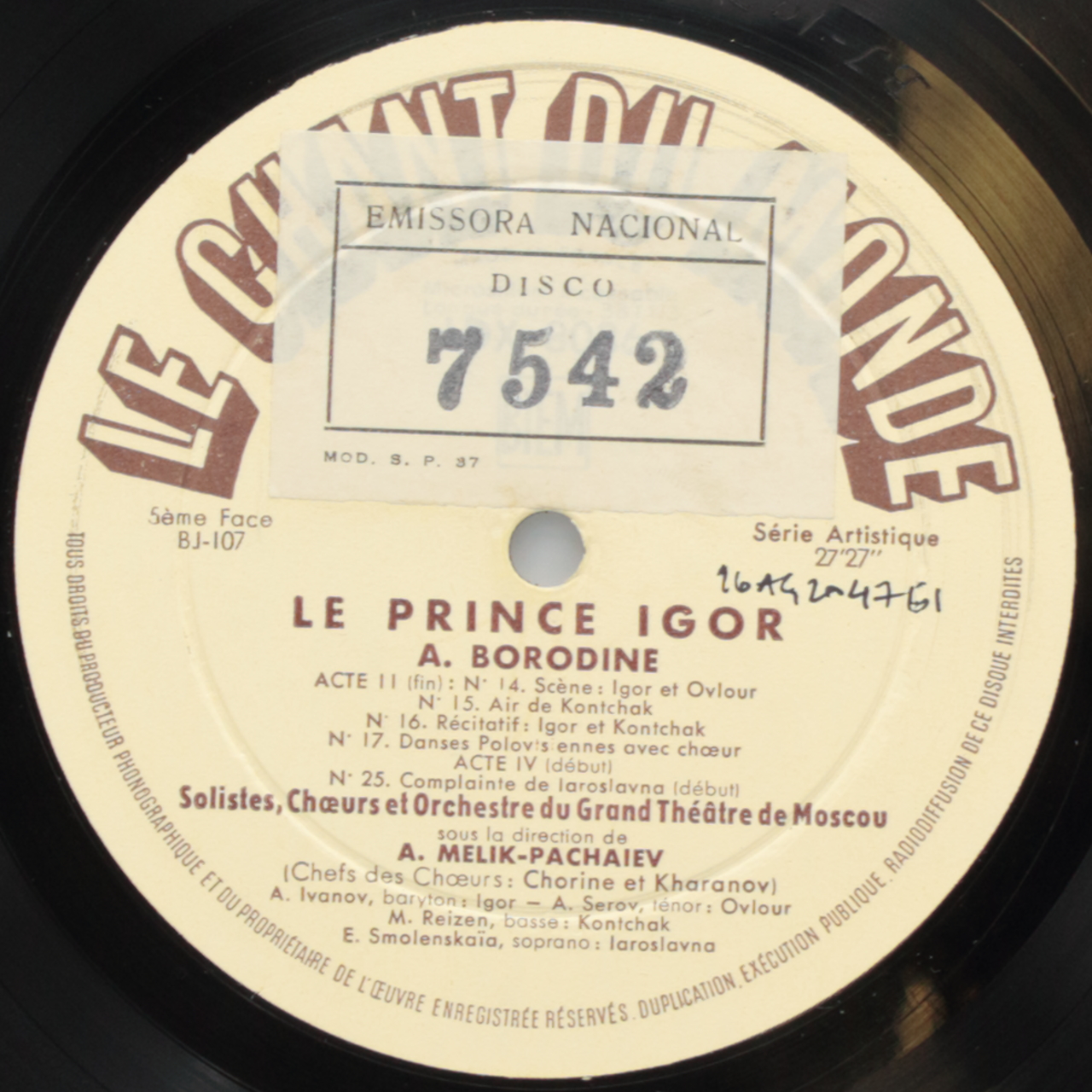 Borodin: Le Prince Igor