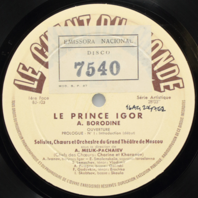 Borodin: Le Prince Igor