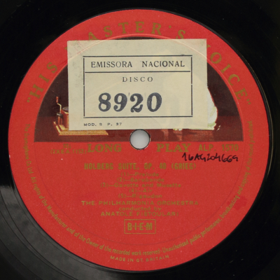 Grieg: Holberg Suite; Two Elegiac Melodies; Symponic Dance Nº 4